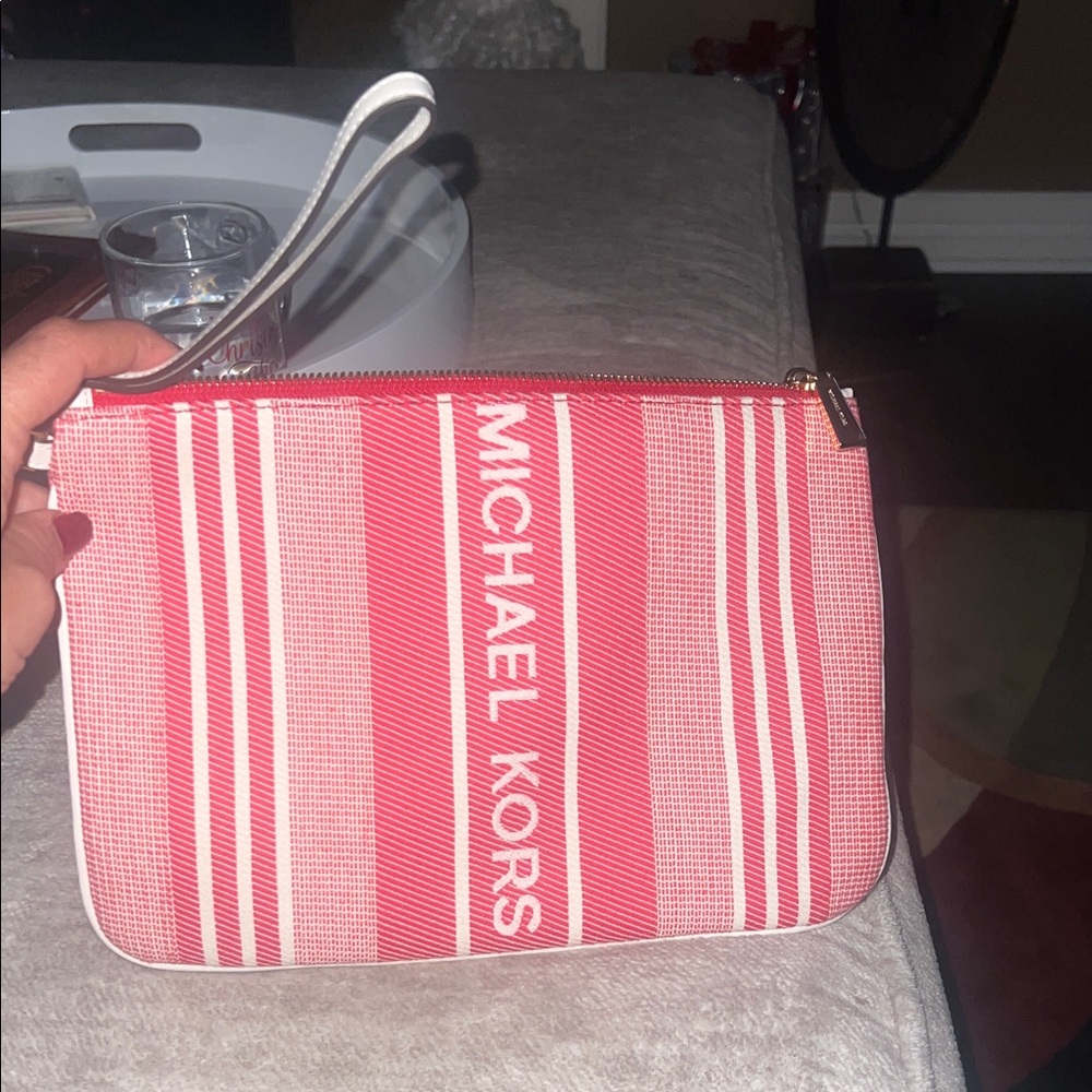Michael Kors Signature Large Wristlet